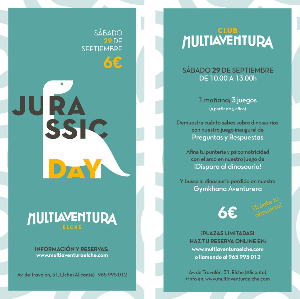 club multiaventura jurassic day
